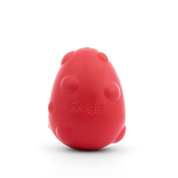 Frogg Egg Dog Toy - Red
